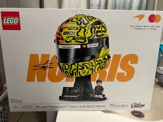 Lego F1 Helmet Lando Norris 43023