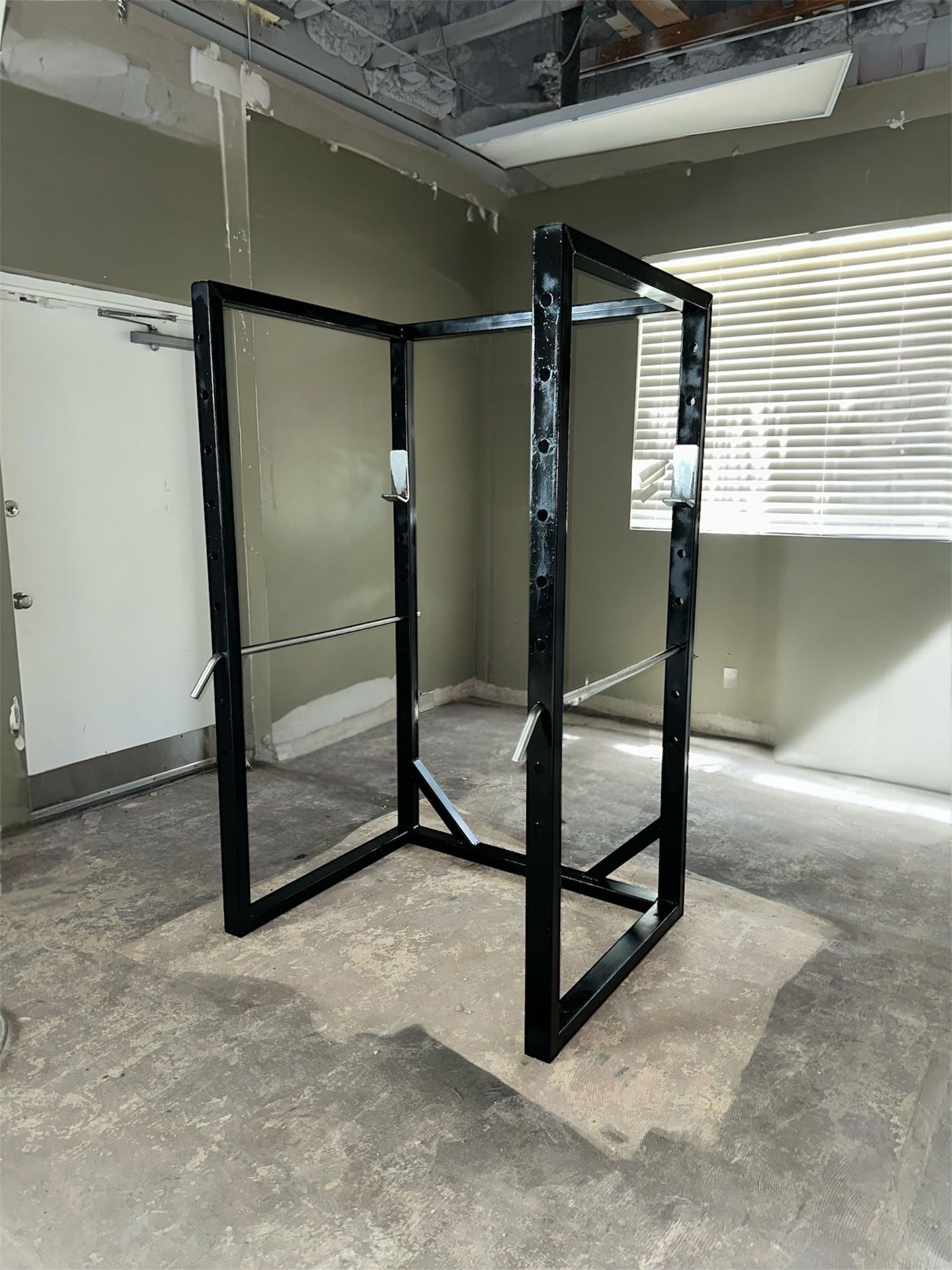 Old School Power Cage Rack