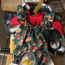 Christmas Baby girl Outfit