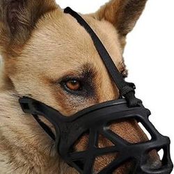 Brand New XL Dog Muzzle Breathable Basket Muzzle $10. (South Fort Worth)

