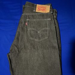 dark brown levi’s 501s