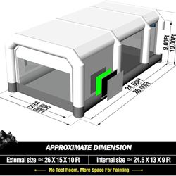 Paint Booth Inflatable 