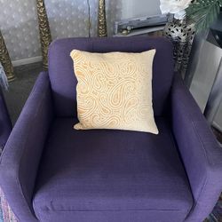 Sofa, Chair, Tall High back Chairs, Grey Chaise