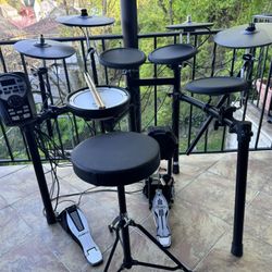 Roland TD-11 Electronic Drum Kit w/ Extras