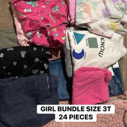 Girl Bundle Size 3T (21 Pieces)