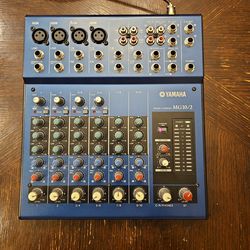 Yamaha MG10/2 Mixer – 10 Channel Audio Mixing Console – Tested