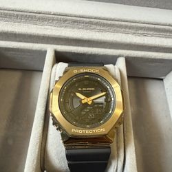 G-Shock  steel Gold Watch