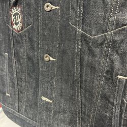 Large Mens Biker Style Levi Vest 