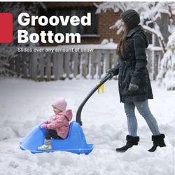 Step2 Push Around Blue Toddler Snow Sled Ride-On