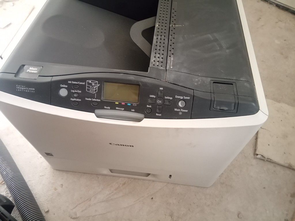 The Canon Printer Color Image Class Lbp778Ocdn