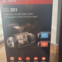 Cobra Smart Dash & Rear Cam SC 201 QHD 1080P WiFi GPS Certified Refurbished