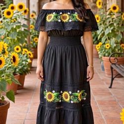 Vestidos Bordados Méxicanos - Beautiful Mexican Dresses  - Precios Varian - Prices Vary