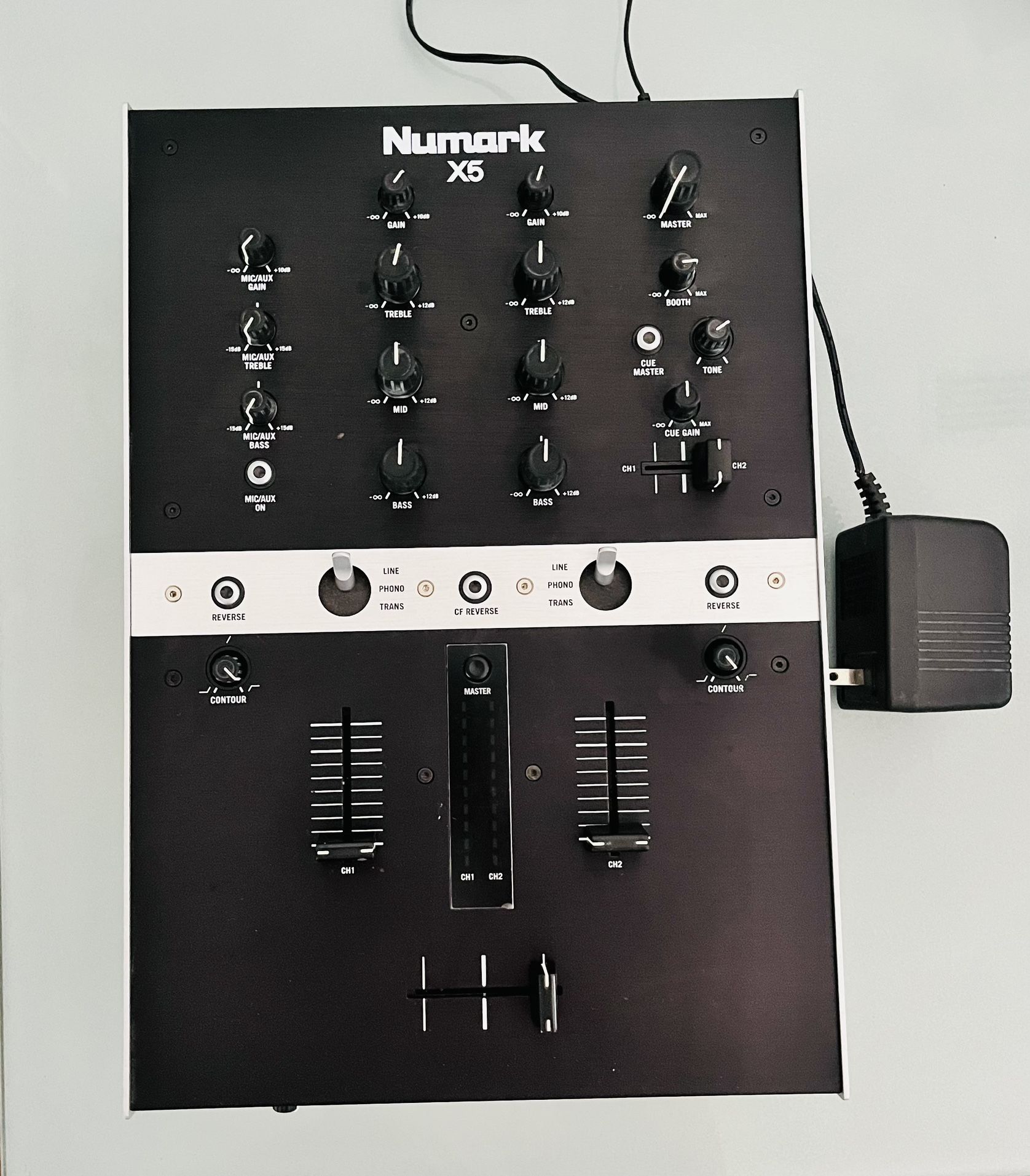 Dj Professional Club Serato Traktor Mixer Scratching Rane Technics Pioneer Turntable Numark X5 Two-Channel, 24-Bit Digital DJ Mixer