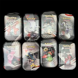 Pokemon Unova Black Bolt & White Flare Mini Tins