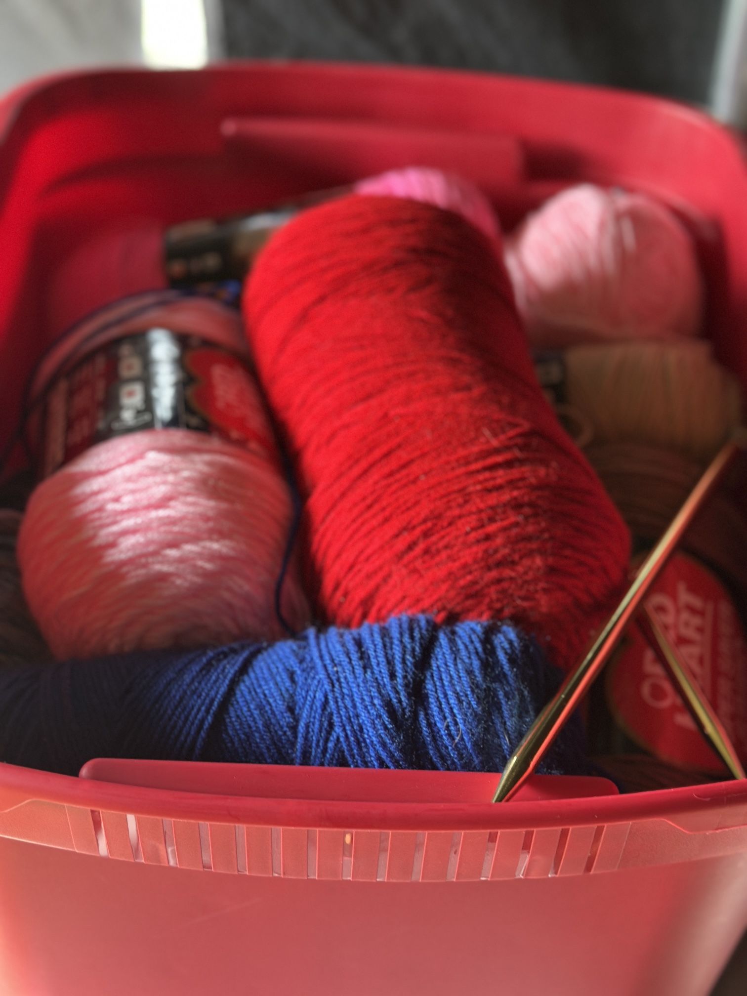 Whole Box knitting threads