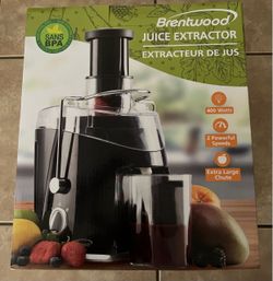 NEW BRENTWOOD JUICE EXTRACTOR