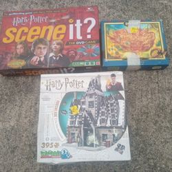Lot Of 3 Jigsaw Puzzles Boardgames 