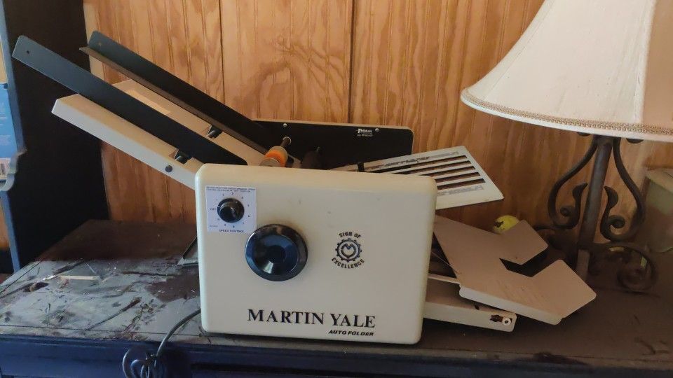 Martin Yale 1217a Auto Paper Folder