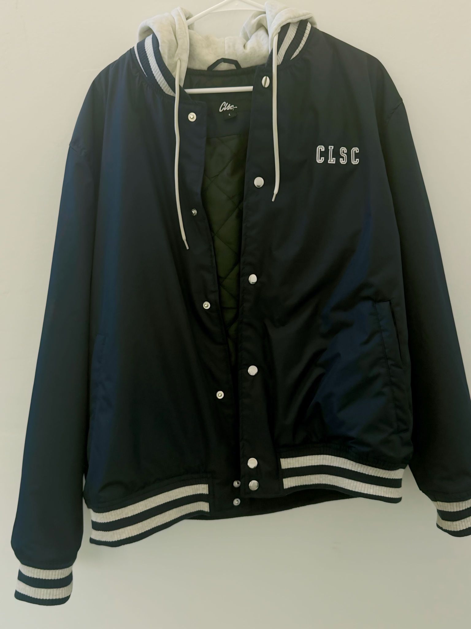 Clsc Navy Blue Bomber Jacket | Limited Edition