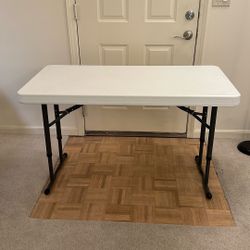 Lifetime Foldable Adjustable Table