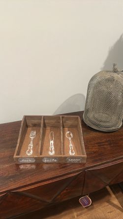 Silverware wood  box