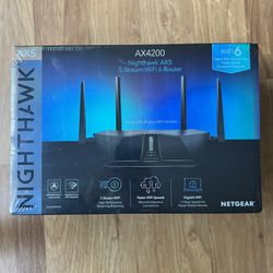 Brand new Netgear Nighthawk AX5  AX4200 5 Stream Wifi 6 Router Extender 