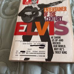 Elvis Presley entertainer of the Century TV Guide