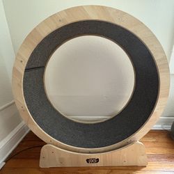 Wooden Cat Exercise Wheel