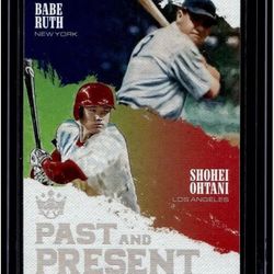 SHOHEI OHTANI / BABE RUTH ROOKIE CARD 