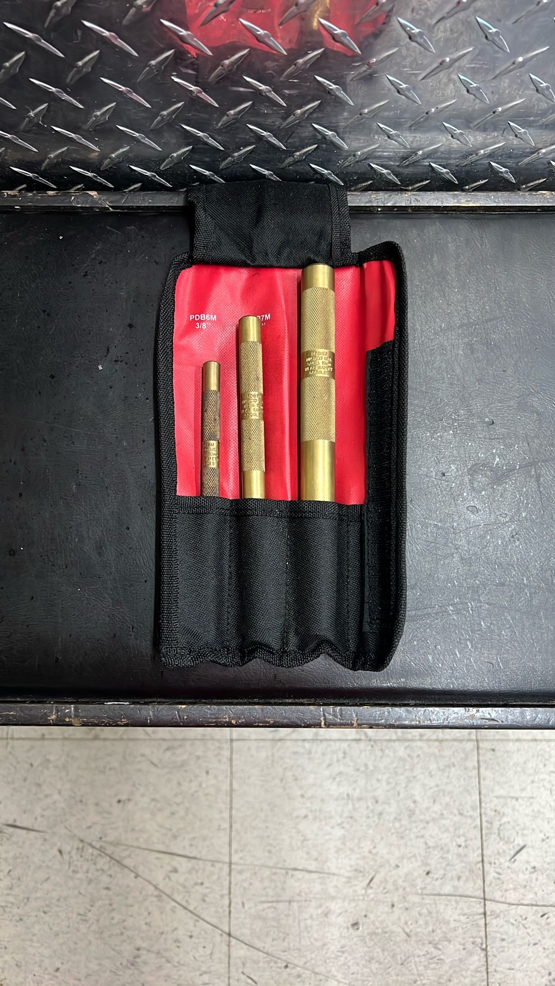 Matco Tools 3pc Brass Drift Punch Set SPDB3K