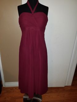 Beautiful burgundy Dress size 10