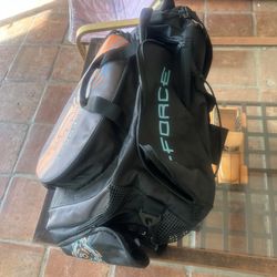 E-Force Racquetball Racket Large Duffle Bag Carry Case