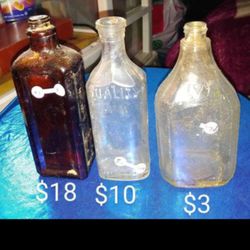 Vintage Bottles From Dig