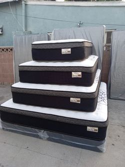 Full Size Mattress Pillow Top 12"    New Mattress In A Plastic Sealed.    All Sizes Available
