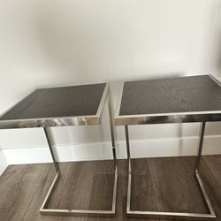 2 West Elm Side Tables For $100