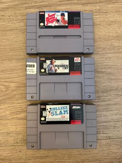 Super Nintendo Games
