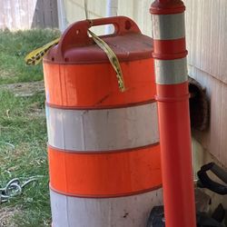 11 traffic cones size varries 