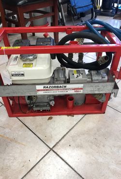 Razorback power sprayer