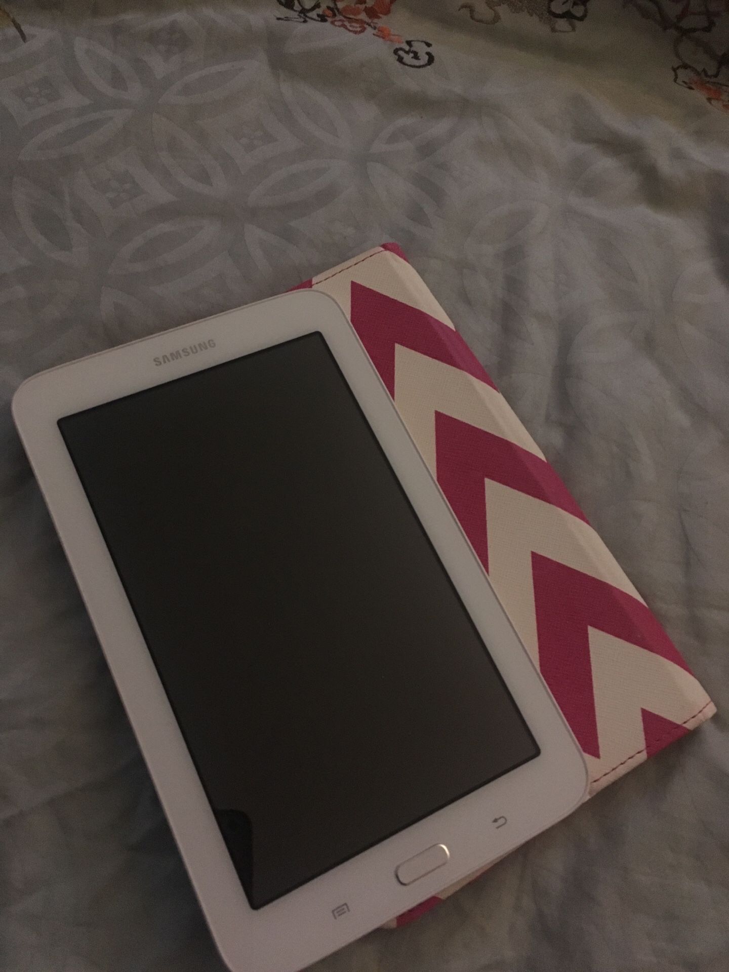 Samsung Tablet with case