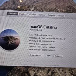 iMac 21.5 In. (Late 2013)