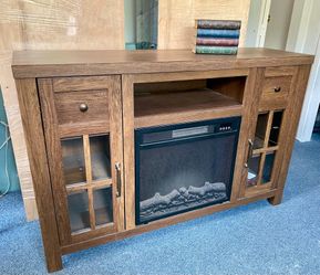 Fireplace TV Stand