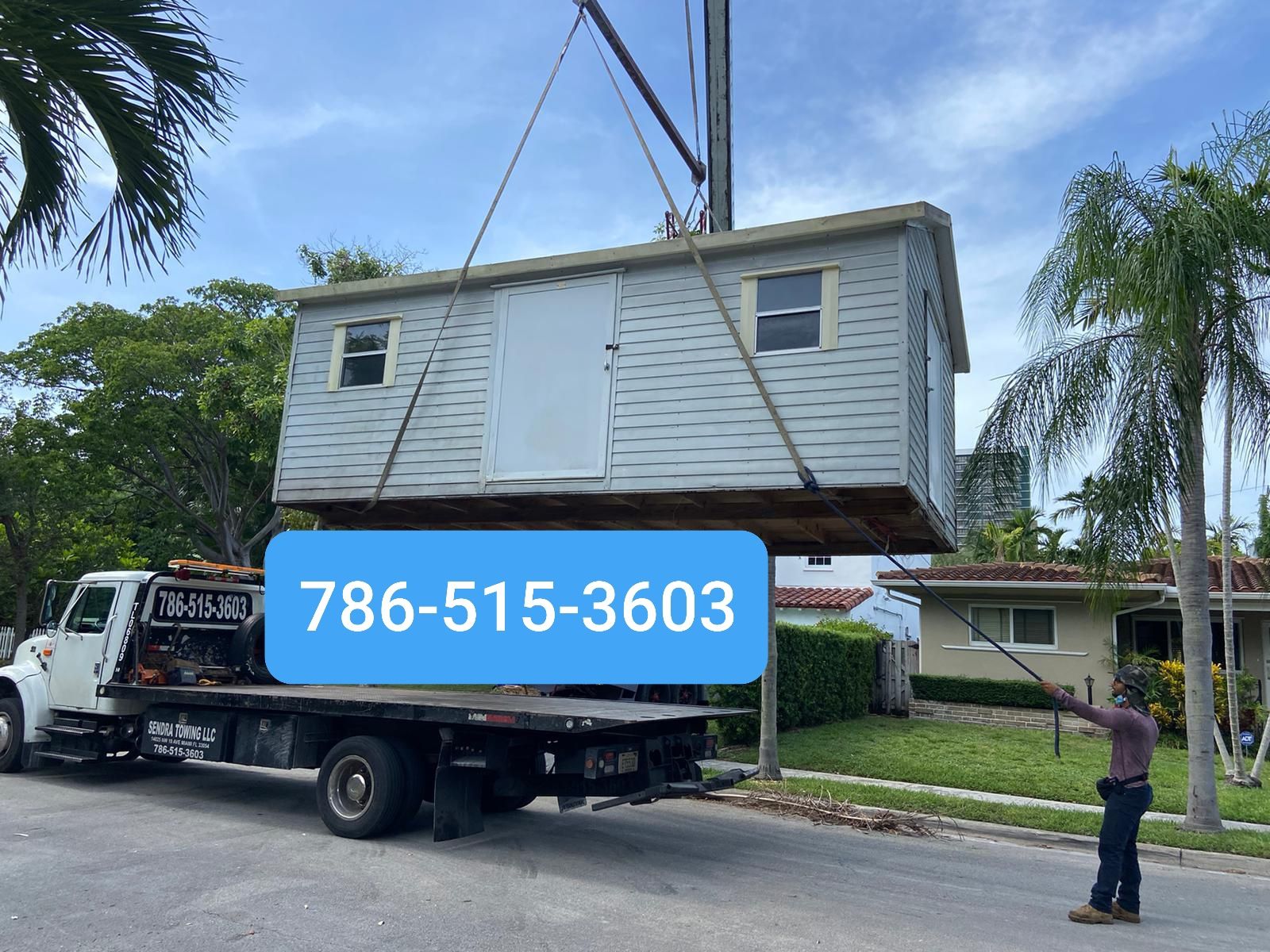 Sheds relocated,, movemo casita de patio Rv container