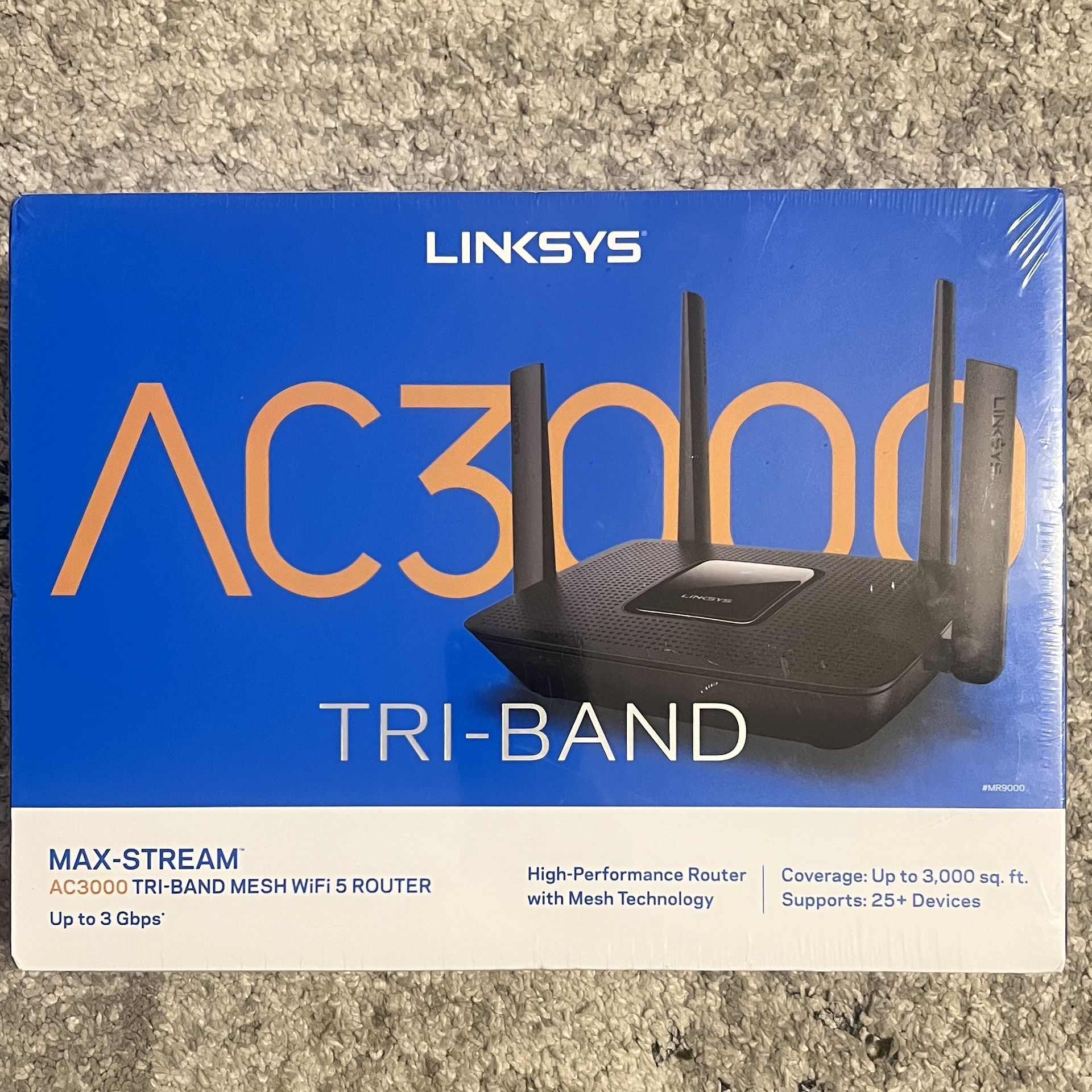 Linksys AC3000 Router Tri-Band NEW!