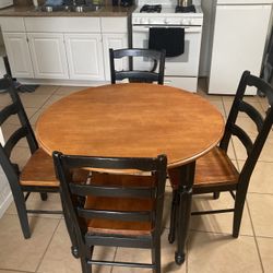 36” Dining Set For Four