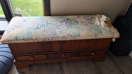 Wooden Storage Bench