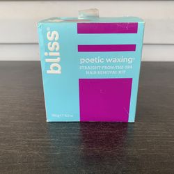 bliss Poetic Waxing Straight From The Spa Hair Removal Kit - 5.3 Oz