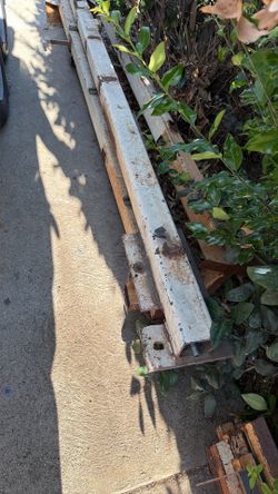 metal post