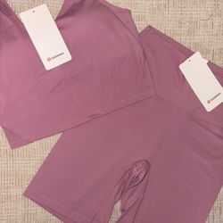 pink lululemon full set