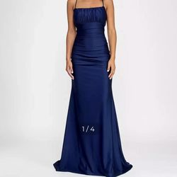 Royal Blue Dress- Small 