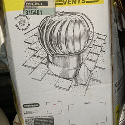 Lomanco Whirlybird Roof Turbine Vent – New in Box